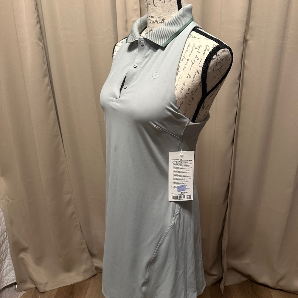Lululemon Athletica Gray Polo Dress